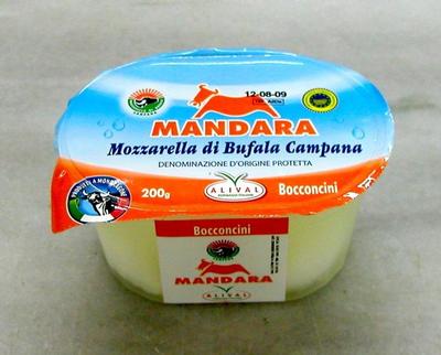 Mozzarella di Bufala Campana DOP  Mandara (40 gr)